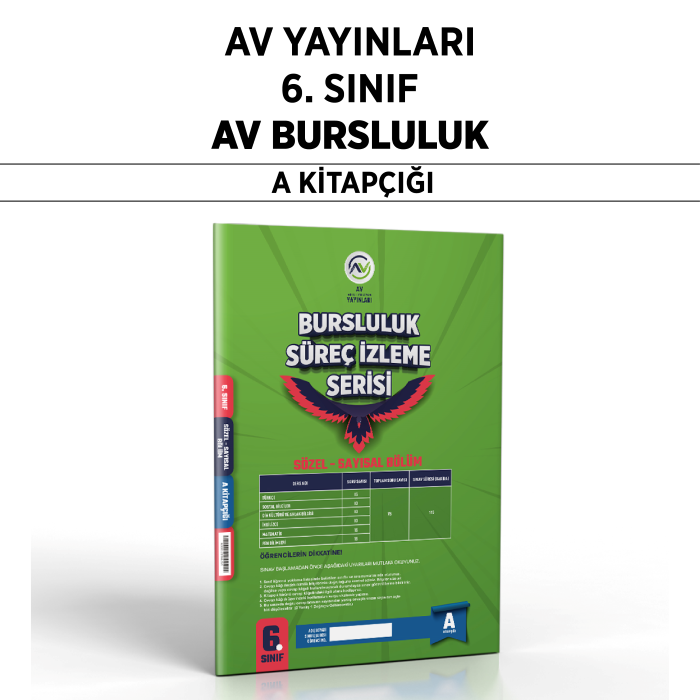 AV 06.SINIF BURSLULUK DENEME KLB SAY/SÖZ A -25-26